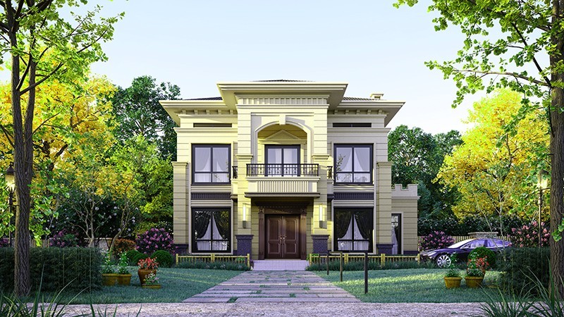 金华中式合院住宅，开放庭院与邻里乡亲更亲近